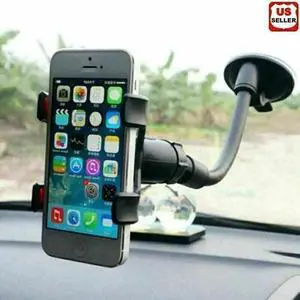 360° Car Windshield Mount Cradle Holder Stand For Mobile Cell Phone GPS iPhone x 360° Car Windshield Mount Cradle Holder Stand For Mobile Cell Phone GPS iPhone x