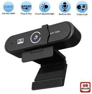 2K HD Web Camera with Microphone Ring Light Autofocus Pro Computer Gaming Webcam 2K HD Web Camera with Microphone Ring Light Autofocus Pro Computer Gaming Webcam