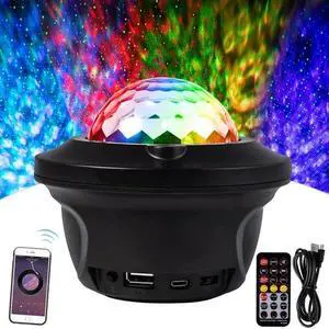 Bluetooth Speaker RGB LED Stage Light Strobe Disco Party DJ Ball Lamp W/ Remote Bluetooth Speaker RGB LED Stage Light Strobe Disco Party DJ Ball Lamp W/ Remote