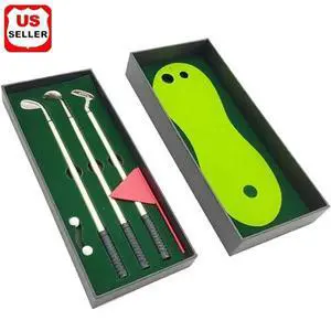 Mini Golf Set Golf Pen Set Mini Desktop Golf Gift Golf Ball Club Pen Table Game Mini Golf Set Golf Pen Set Mini Desktop Golf Gift Golf Ball Club Pen Table Game