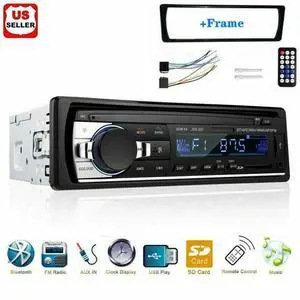 Bluetooth Car Stereo Audio In-Dash FM Aux Input Receiver SD USB MP3 Radio Player Bluetooth Car Stereo Audio In-Dash FM Aux Input Receiver SD USB MP3 Radio Player