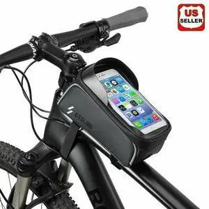 Bicycle Cycling Bike Front Top Tube Frame Bag MTB Waterproof Phone Holder Case Bicycle Cycling Bike Front Top Tube Frame Bag MTB Waterproof Phone Holder Case