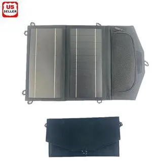 14W USB ETFE Solar Panel Folding Power Bank Outdoor Camping Hiking Phone Charger 14W USB ETFE Solar Panel Folding Power Bank Outdoor Camping Hiking Phone Charger