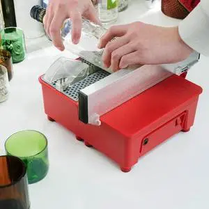 Trim Saw with diamond coated saw blade - Glass Bottle Cutter Trimming Sawing Trim Saw with diamond coated saw blade - Glass Bottle Cutter Trimming Sawing