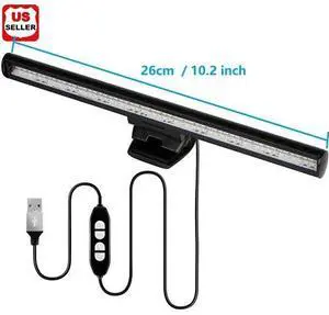 LED Screen Bar Light USB Computer Monitor Eye-Caring Reading Desk Lamp Dimmable LED Screen Bar Light USB Computer Monitor Eye-Caring Reading Desk Lamp Dimmable