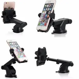 Car Holder Windshield Mount Bracket for Mobile Cell Phone GPS iPhone Samsung Car Holder Windshield Mount Bracket for Mobile Cell Phone GPS iPhone Samsung