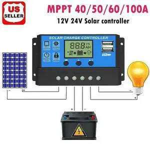 MPPT Solar Panel Regulator Charge Controller Auto Focus Tracking 30-100A 12V/24V MPPT Solar Panel Regulator Charge Controller Auto Focus Tracking 30-100A 12V/24V