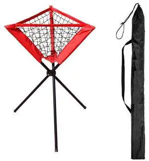 New Baseball Caddy Softball Batting Practice Portable Holder Tripod w/ Carry Bag New Baseball Caddy Softball Batting Practice Portable Holder Tripod w/ Carry Bag