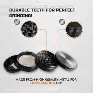 1.8" Premium Spice Grinder Mixer | Heavy-Duty Smooth Grinding Essential Tools 1.8" Premium Spice Grinder Mixer | Heavy-Duty Smooth Grinding Essential Tools