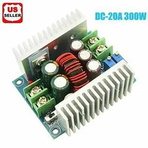 DC-DC Converter 20A300W Step Down Buck-Boost Power Adjustable Charger Board Tool DC-DC Converter 20A300W Step Down Buck-Boost Power Adjustable Charger Board Tool