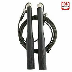 Cpokoh Aluminum High Speed Steel Cable Jump Rope for Fast Endurance Crossfit Box Cpokoh Aluminum High Speed Steel Cable Jump Rope for Fast Endurance Crossfit Box