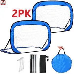Pop Up Soccer Goals Set Soccer Ball Net Bag, Football Gates Indoor Outdoor Games Pop Up Soccer Goals Set Soccer Ball Net Bag, Football Gates Indoor Outdoor Games