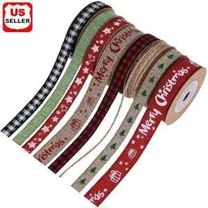 45 Yard 8 Rolls Ribbon Burlp Mesh DIY Scrapbooking Planners Gift Wrapping Tapes 45 Yard 8 Rolls Ribbon Burlp Mesh DIY Scrapbooking Planners Gift Wrapping Tapes