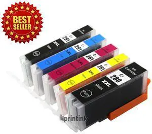 5PK PGI-280 XXL CLI-281 XXL Ink for Canon PIXMA TS6120 TS6220 TS8120 TR7520 5PK PGI-280 XXL CLI-281 XXL Ink for Canon PIXMA TS6120 TS6220 TS8120 TR7520