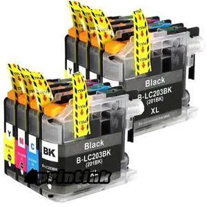 8 pack Ink Cartridges for Bro LC201 LC203xl Mfc J680dw J460dw J480dw J885dw 8 pack Ink Cartridges for Bro LC201 LC203xl Mfc J680dw J460dw J480dw J885dw