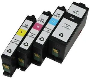 4 pack Lexmark 150XL Compatible Ink Cartridge Set For Lexmark 150 Pro715 Pro915 4 pack Lexmark 150XL Compatible Ink Cartridge Set For Lexmark 150 Pro715 Pro915