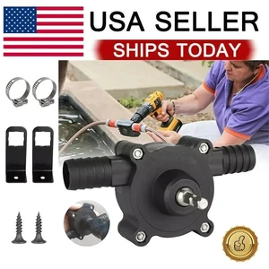 Home Electric Drill Drive Self Priming Pump Water Oil Fluid Transfer Pumps Tools Home Electric Drill Drive Self Priming Pump Water Oil Fluid Transfer Pumps Tools