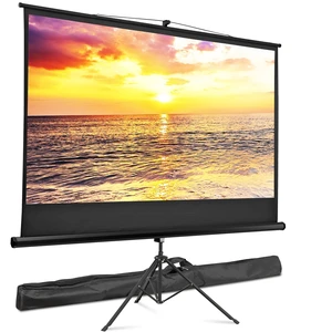 Projector Screen with Stand 84 inch for Movie or Office Presentation 16:9 HD Projector Screen with Stand 84 inch for Movie or Office Presentation 16:9 HD