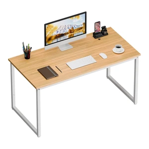 47" Computer Writing Desk Modern Study Office Laptop Desk Corner Table Natural 47" Computer Writing Desk Modern Study Office Laptop Desk Corner Table Natural