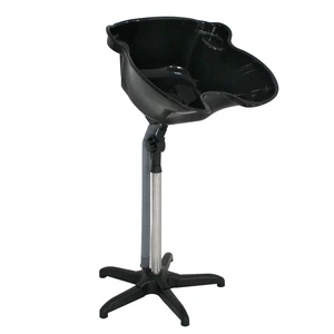 Pro Portable Shampoo Basin Height Adjustable Salon Hair Treatment Bowl Black New Pro Portable Shampoo Basin Height Adjustable Salon Hair Treatment Bowl Black New
