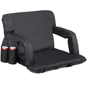 Reclining Stadium Seat Chair with Backrest and Armrests Cushion for Bleachers Reclining Stadium Seat Chair with Backrest and Armrests Cushion for Bleachers