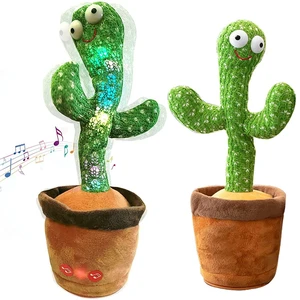 Dancing Cactus Toy | Talking Singing Recording Plush Doll Funny Gift for Kids Dancing Cactus Toy | Talking Singing Recording Plush Doll Funny Gift for Kids