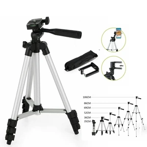 Adjustable Professional Camera Phone Holder Tripod Selfie Stand For Smartphone Adjustable Professional Camera Phone Holder Tripod Selfie Stand For Smartphone