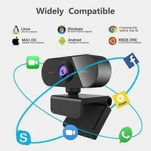 Webcam 1080p Autofocus Auto Focus Web Camera HD Cam For Desktop Laptop PC Mac US Webcam 1080p Autofocus Auto Focus Web Camera HD Cam For Desktop Laptop PC Mac US