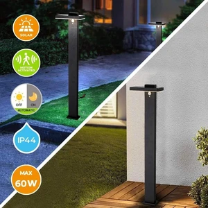 Solar Landscape Path Lights Outdoor Motion Sensor Garden LED Aluminum Waterproof Solar Landscape Path Lights Outdoor Motion Sensor Garden LED Aluminum Waterproof