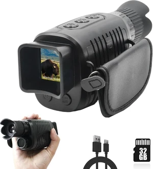 1080p Infrared Night Vision Monocular - Ideal for Travel, Camping & Surveillance 1080p Infrared Night Vision Monocular - Ideal for Travel, Camping & Surveillance