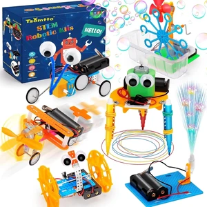 6-in-1 STEM Robotics Kit for Kids Aged 4-12 - Fun Science Building Projects
