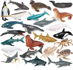 Realistic 24PCS Sea Creatures Toy Set - Perfect for Parties & Learning Fun Realistic 24PCS Sea Creatures Toy Set - Perfect for Parties & Learning Fun