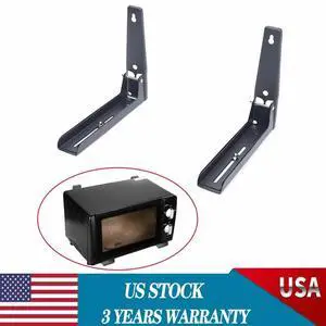 Heavy Duty Microwave Bracket Wall Mounted Rack Stainless Steel Shelf Adjustable Heavy Duty Microwave Bracket Wall Mounted Rack Stainless Steel Shelf Adjustable