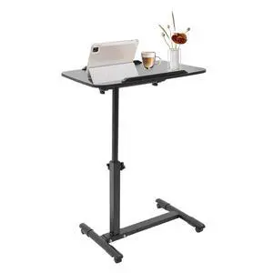 Adjustable Rolling Bedside Table with Wheels for Home and Office Use Adjustable Rolling Bedside Table with Wheels for Home and Office Use