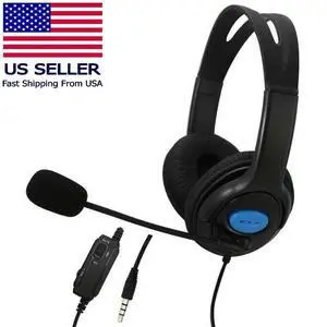 Wired Stereo Bass Surround Gaming Headset for PS4 New Xbox One PC with Mic Wired Stereo Bass Surround Gaming Headset for PS4 New Xbox One PC with Mic