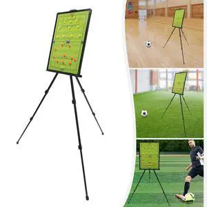 Portable Magnetic Tactical Display Board for Soccer Coaching with Stand Portable Magnetic Tactical Display Board for Soccer Coaching with Stand