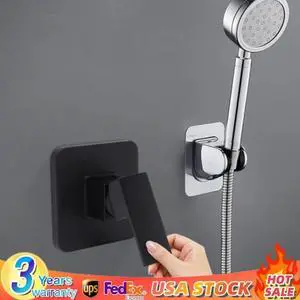 Shower Tap Control Valve Brass +Handle Bathroom Hot/Cold Mixer Faucet Wall Mount Shower Tap Control Valve Brass +Handle Bathroom Hot/Cold Mixer Faucet Wall Mount