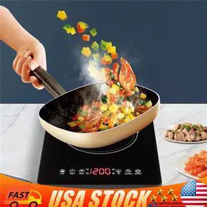 Electric Induction Cooktop Built-in Stove Top Single Burners Portable w/ Timer Electric Induction Cooktop Built-in Stove Top Single Burners Portable w/ Timer