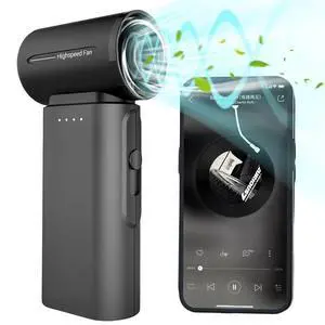Portable Handheld Turbo Fan 5000mah Usb Rechargeable Multi-Purpose Pocket Fan Portable Handheld Turbo Fan 5000mah Usb Rechargeable Multi-Purpose Pocket Fan