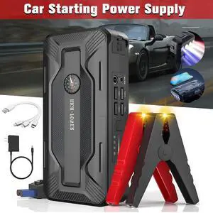 20000mAh Power Pack Car Jump Starter Battery with Quick Charge Jumper Cables 20000mAh Power Pack Car Jump Starter Battery with Quick Charge Jumper Cables