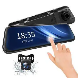 10" Touch Screen Dash Cam 1080P Dual Lens Car DVR Recorder Front and Rear Camera 10" Touch Screen Dash Cam 1080P Dual Lens Car DVR Recorder Front and Rear Camera