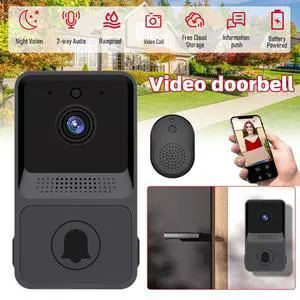 Wireless Security WiFi Smart Doorbell Intercom Video Camera Bell Chime Door Ring Wireless Security WiFi Smart Doorbell Intercom Video Camera Bell Chime Door Ring