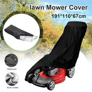 Heavy Duty Push Lawn Mower Cover Oxford Waterproof UV Protector Universal Fit Heavy Duty Push Lawn Mower Cover Oxford Waterproof UV Protector Universal Fit
