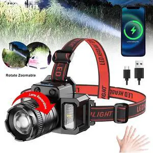 9900000LM Super Bright LED Headlamp Rechargeable Headlight Flashlight Head Torch 9900000LM Super Bright LED Headlamp Rechargeable Headlight Flashlight Head Torch