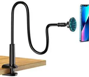 Magnetic Gooseneck Phone Holder Mount for Bed Desk for iPhone Magnetic Gooseneck Phone Holder Mount for Bed Desk for iPhone