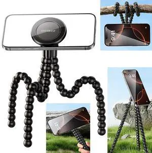 Mini Octopus Tripod Mount Magnetic Travel Phone Holder Stand for Video Recording Mini Octopus Tripod Mount Magnetic Travel Phone Holder Stand for Video Recording
