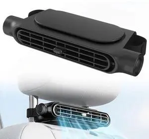 Car Seat Back Cooling Fan 3-Speed Portable Headrest Fan for Vehicle SUV RV Truck Car Seat Back Cooling Fan 3-Speed Portable Headrest Fan for Vehicle SUV RV Truck