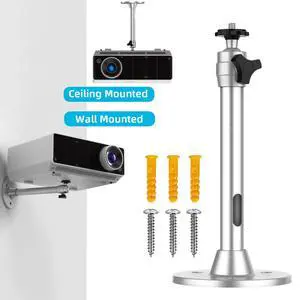Universal Projector Mount Bracket, Aluminum Ceiling Wall Holder- Home Projectors Universal Projector Mount Bracket, Aluminum Ceiling Wall Holder- Home Projectors