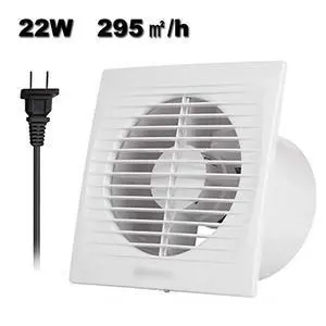 6" Wall-Mounted Exhaust Fan Silent Ventilation Extractor For Toilet Kitchen Vent 6" Wall-Mounted Exhaust Fan Silent Ventilation Extractor For Toilet Kitchen Vent