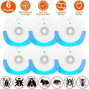 Ultrasonic Pest Insect Electronic Plug-In Mice Rat Cockroach Bug Ultrasonic Pest Insect Electronic Plug-In Mice Rat Cockroach Bug